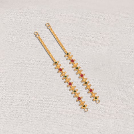 Moon & Meadow 14K Yellow Gold Bar Draped Chain Earrings - 100% Exclusive |  Bloomingdale's