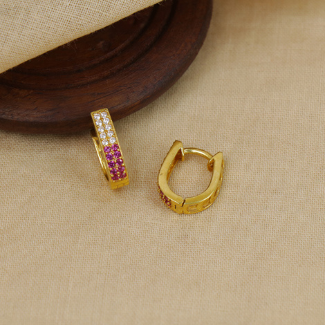 Buy 22Kt Gold Elegant Bengali Drop Earrings 78VZ2919 Online from Vaibhav  Jewellers