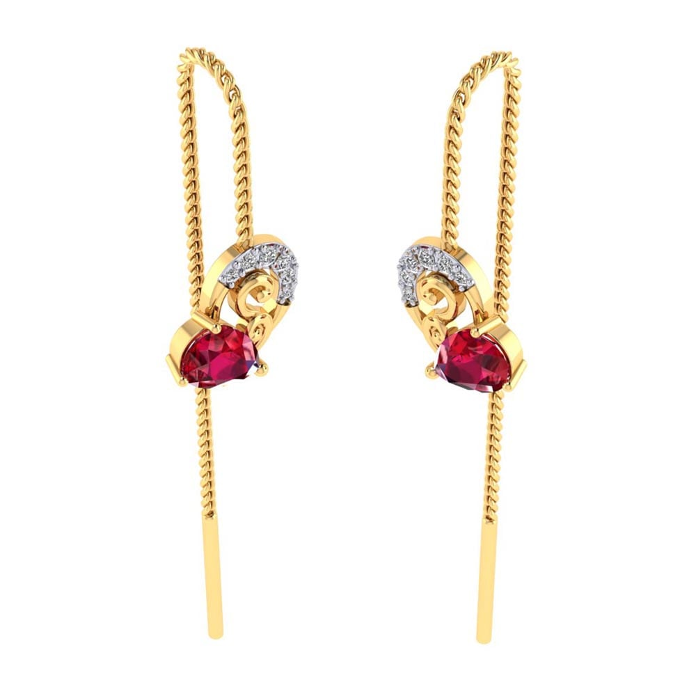 Fancy sui dhaga | Gold bridal earrings, Bridal earrings, Jewelry making