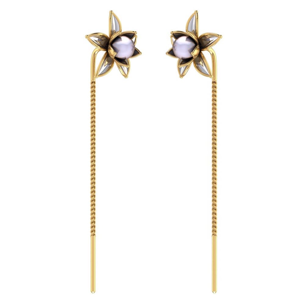 Gold Fancy Earring Design 22kt / Rani Alankar Jewellers – Welcome to Rani  Alankar