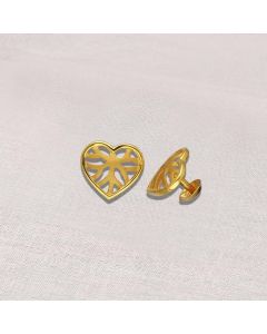 79VG5562 | Vaibhav Jewellers 22K Casting Gold Stud Earrings 79VG5562