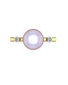 97DJ8823 | Vaibhav Jewellers 22K Casting Pearl Ring 97DJ8823