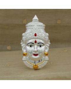 576VB8750 | Plain Silver Nagash Lakshmi Devi Face 576VB8750