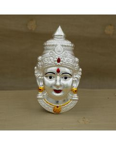 576VB8812 | Silver Plain Nagash Lakshmi Devi Face 576VB8812