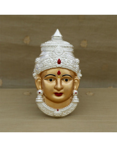 576VB8842 | Plain Silver Nagash Lakshmi Devi Face 576VB8842