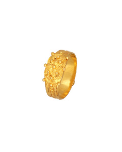 569VA98 | 22Kt Gold Coorg Pavithra Ring 569VA98