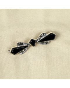 208VQ2910 | Trendy Silver Saree Pin For Women 208VQ2910
