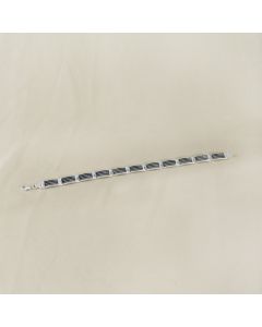 208VQ3000 | Pure Silver Cuff Bracelet For Men 208VQ3000