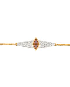 177G1946 | 18Kt Adventurous Arrowhead Ruby Diamond Bracelet 177G1946