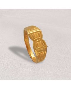 97JM4754 | 22Kt Simple Men's Gold Ring 97JM4754