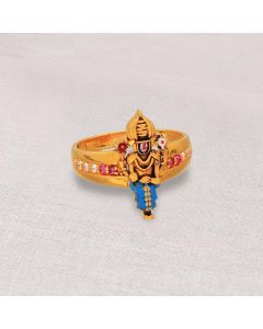 97VM6023 | 22Kt Gracious Govindarajulu Gold Ring For Men 97VM6023
