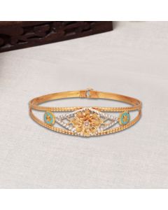 71VB1871 | 22Kt Indo Italian Ladies Gold Bracelet 71VB1871