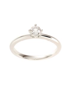 148U6552 | 18Kt Single Diamond Ring For Engagement 148U6552