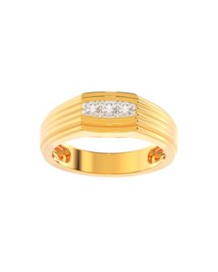 483A1101 | 14Kt Men Engagement Diamond Ring 483A1101