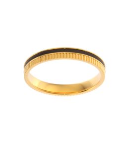 492A2419 | 18Kt Elephant Hair Gold Band For Her 492A2419