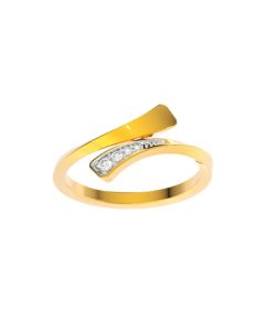 483A1122 | 14Kt Sleek Diamond Ring 483A1122