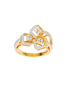 483A1124 | 14Kt Serenity Sparkle Diamond Ring 483A1124