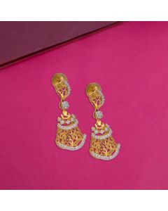 485VA1491 | 14Kt Statement Diamond Earrings 485VA1491