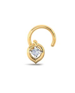180DG3150 | Vaibhav Jewellers 18KT Diamond Nose Pin 180DG3150