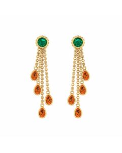 485DA389 | Vaibhav Jewellers 14k Fancy Gold Earrings 485DA389