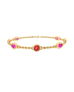 486DA72 | Vaibhav Jewellers 14k Fancy Gold Bracelet 486DA72