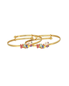 492VA640 | Vaibhav Jewellers Tara Collection 18K Gold Bracelet 492VA640