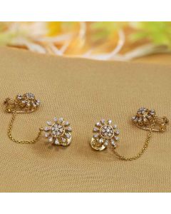 155VH4278 | Vaibhav Jewellers 18K Diamond Suidhaga Earrings 155VH4278