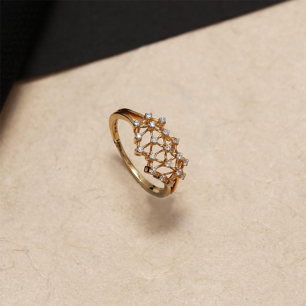 Vaibhav Jewellers 18K Diamond Fancy Ring 148VH75_2