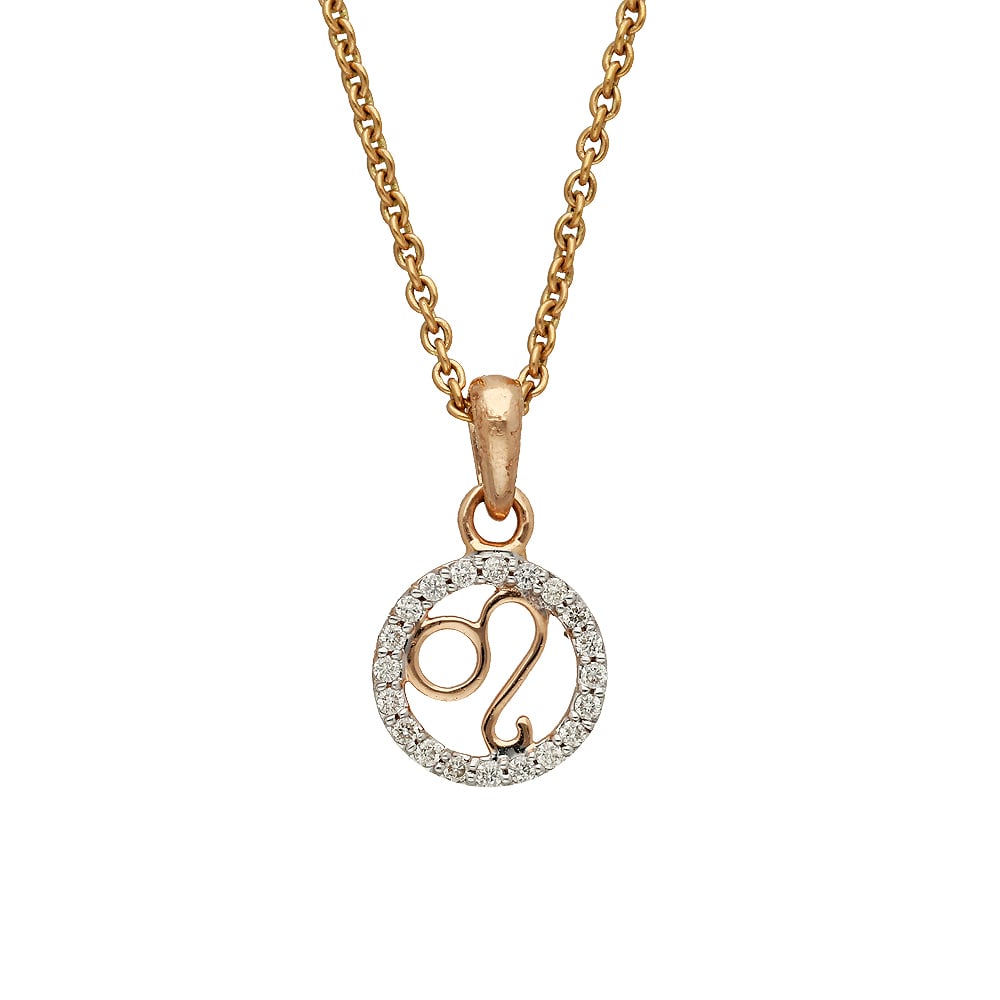 ANGARA Natural Diamond Leo Zodiac Pendant Necklace for Women, Girls in 925  Sterling Silver (Color-K, Clarity-I3) | Astrology Jewelry Gift for her |  Birthday | Wedding Anniversary | Valentines Day - Walmart.com