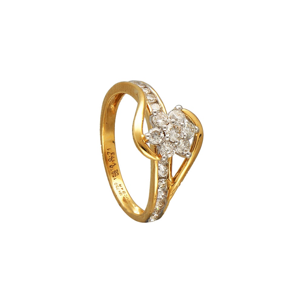 Buy quality Fancy Band Style Lady Ring 22k Gold in Rajkot