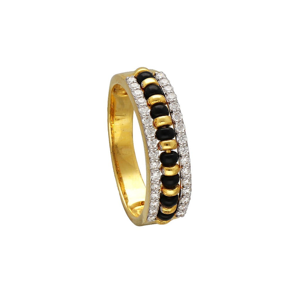 Buy Black Rings for Women by University Trendz Online | Ajio.com