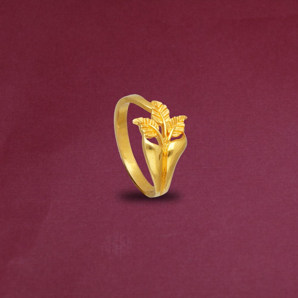22KT Casting Ladies Gold Finger Ring, 3.000, Size: Normal at Rs 31000 in  Nagpur
