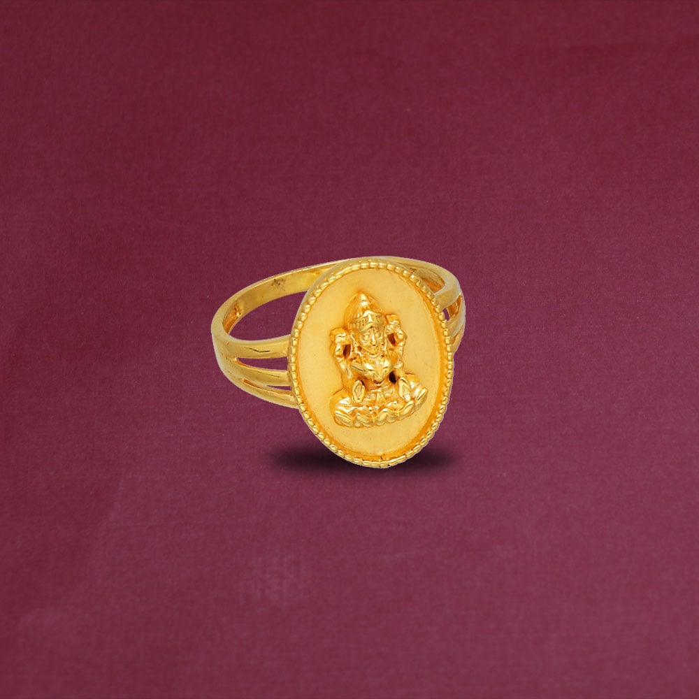 Devi Lakshmi Ring | Exotic India Art