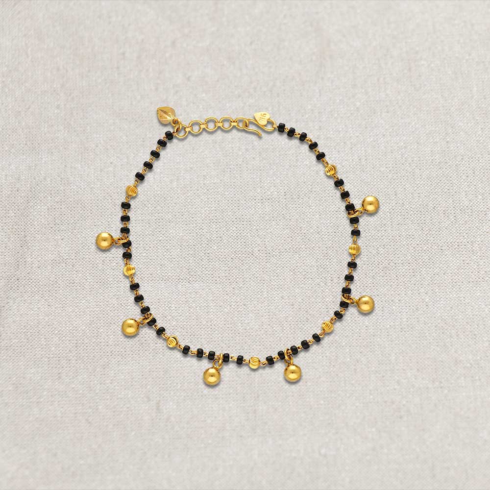Get Silver Beads Nazariya Bracelet at ₹ 1671 | LBB Shop