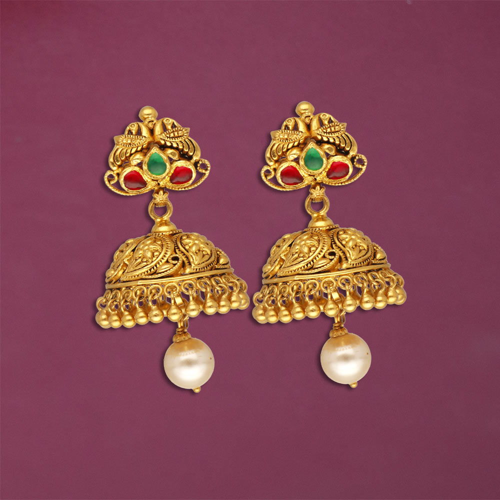 Dwarf Mango Gold Stud | Jewelry Online Shopping | Gold Earring