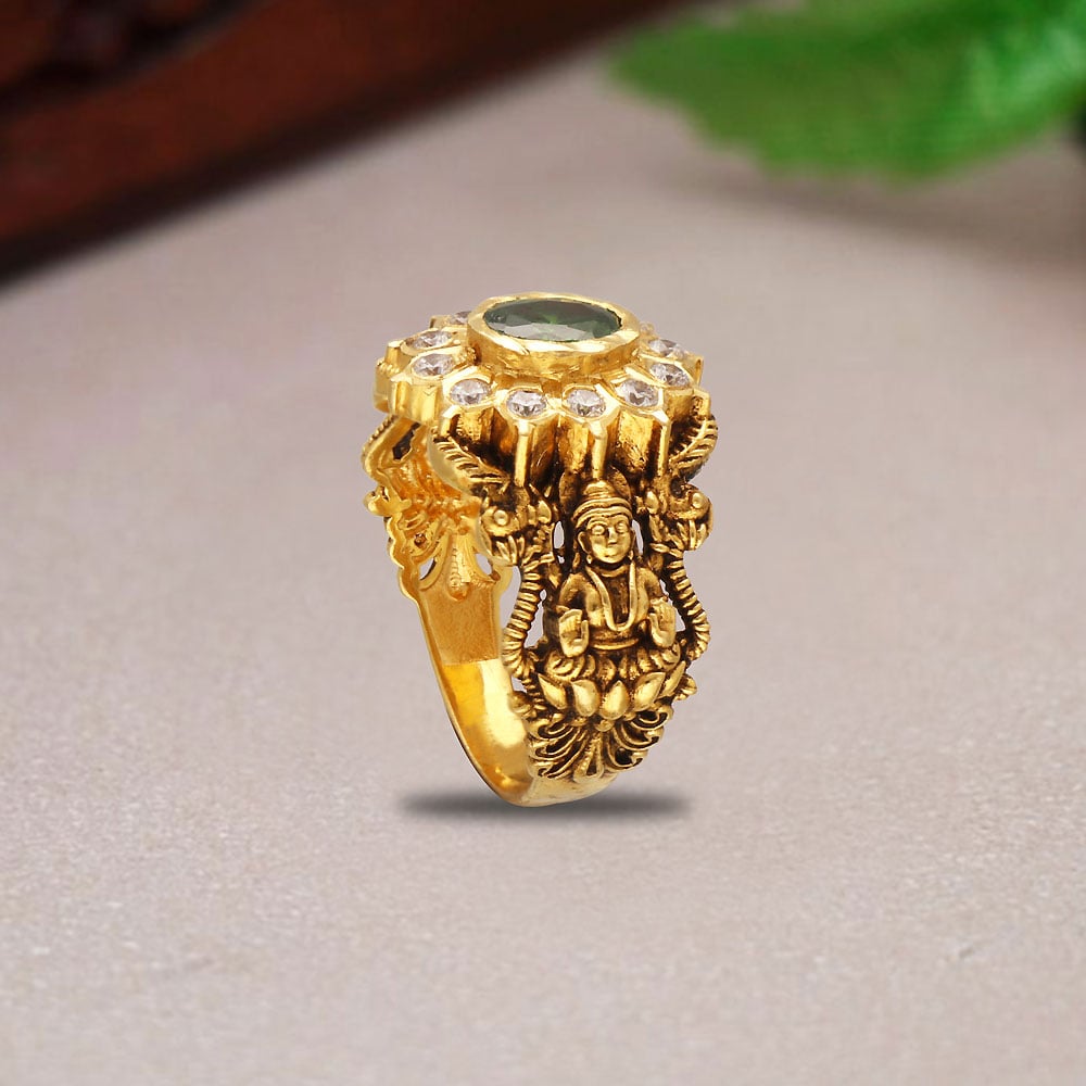Mens Yellow Gold Art Deco Antique Carved Wheat Wedding Ring - 10K, 14K, 18K  - 4mm Wide — Antique Jewelry Mall