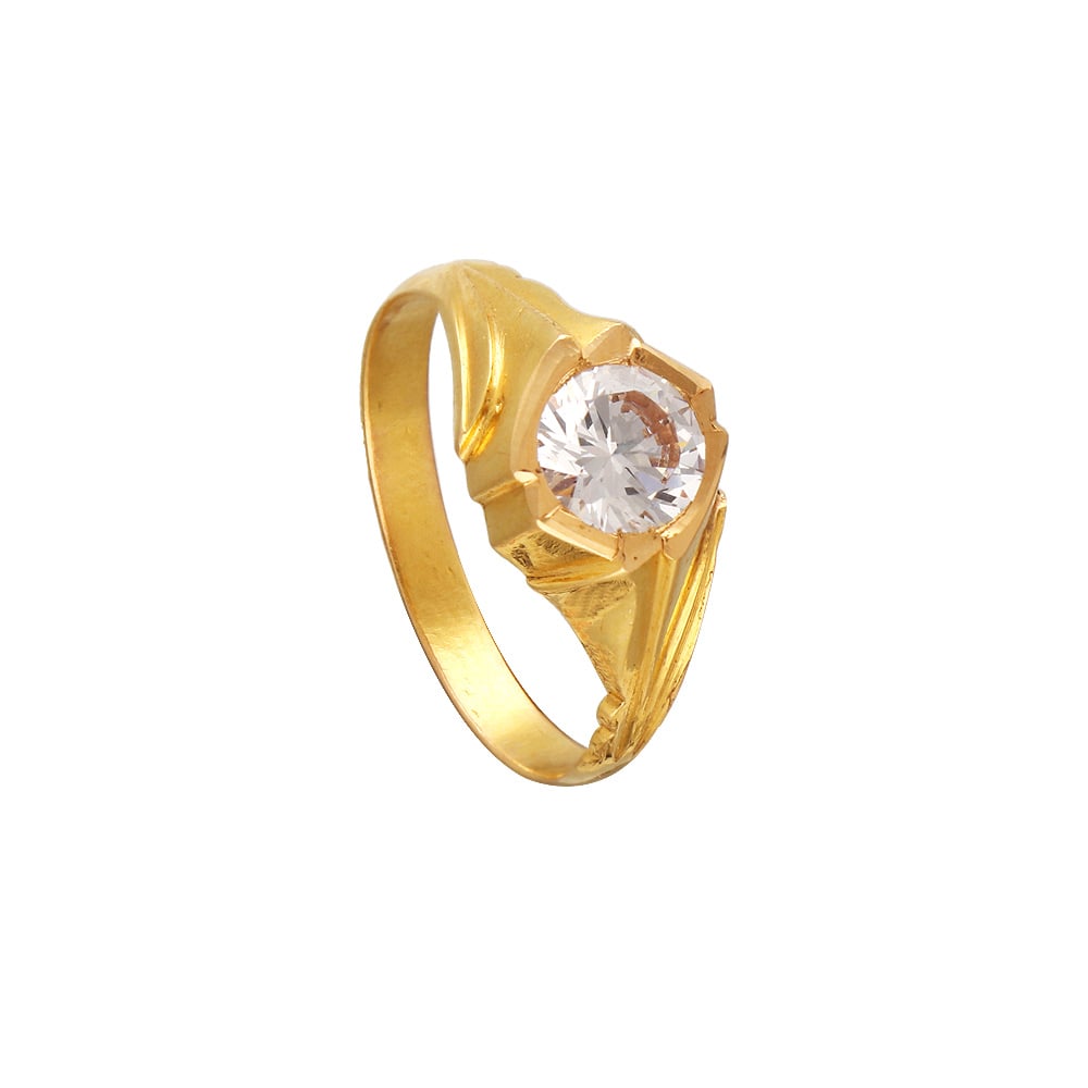 Solitaire Rings for Men Online @Best Price - Candere by Kalyan Jewellers