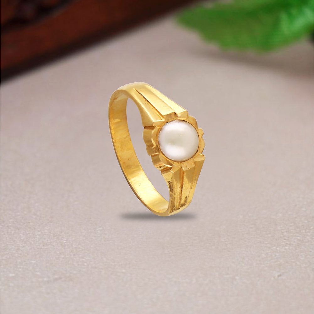 Gold Ring Band Mens Waterproof Jewelry – FU MILLI