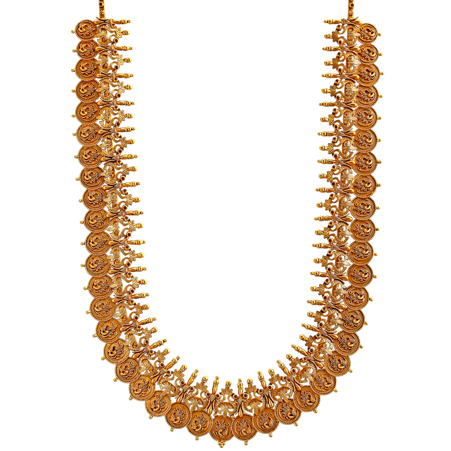 Artistic Gold Necklace 201VA1204
