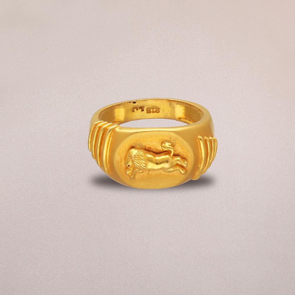 Buy 22kt Plain Gold Latest Design Men Ring 93VC7070 Online from Vaibhav  Jewellers