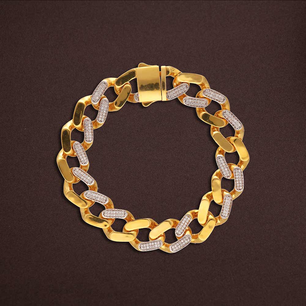 10mm Miami Cuban Link Bracelet 14k Gold Vermeil Stainless Mens Hip Hop  Bracelet | eBay