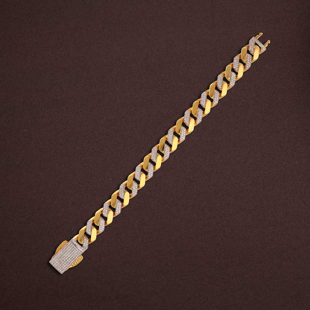 Buy | Luxury Gold Cuban Link Chain Bracelet Punk Style Pearl Metal Portrait  Coin Heart Locket Bracelets For Women And Girls-Style 2-Eepleberry