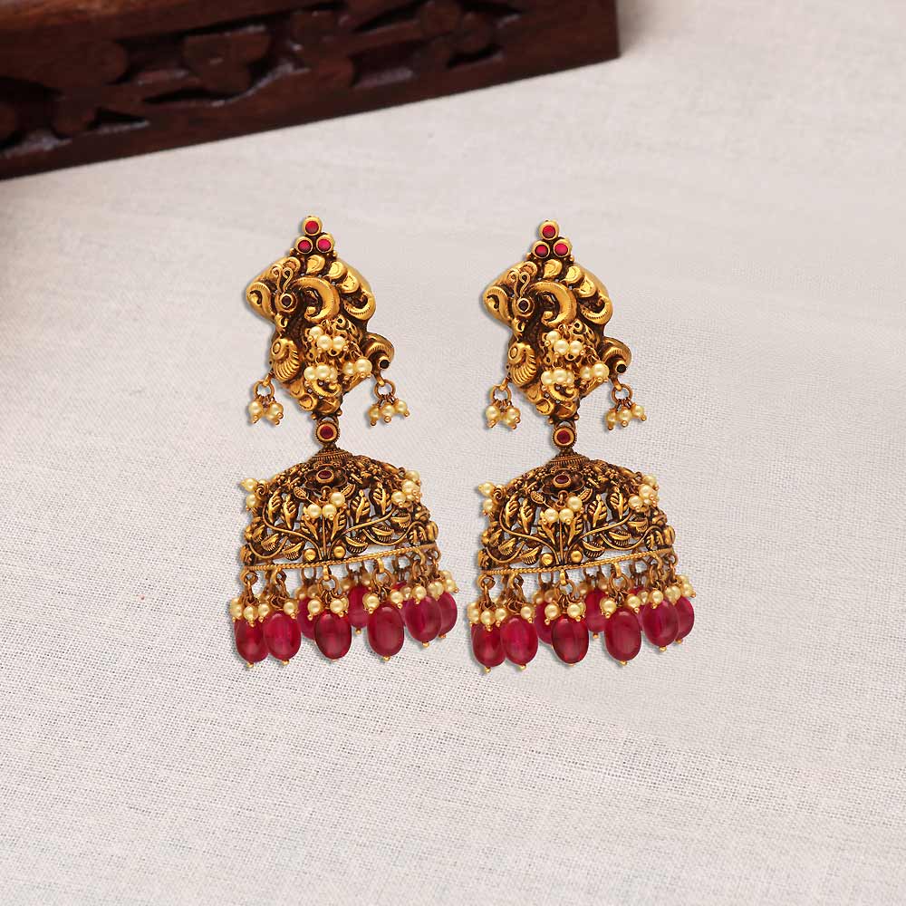Gold plated authentic heritage temple jewellery online shoping — KO  Jewellery