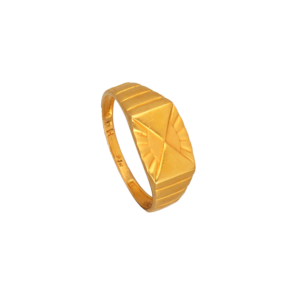 Buy 22kt Plain Gold Simple Design Men Ring 97MP6447 Online from Vaibhav  Jewellers
