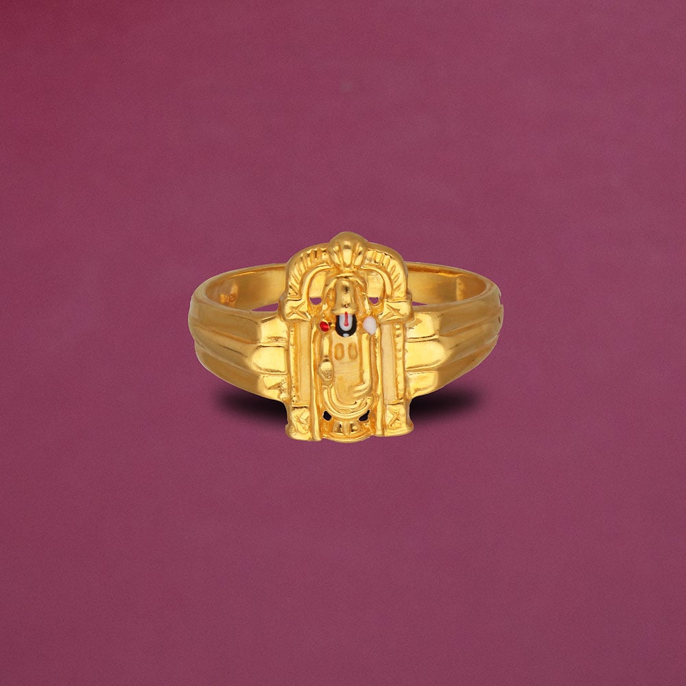 22 kt 5.90 GM Balaji Gold Ring | Diamond Jewelry Online | Shop Now