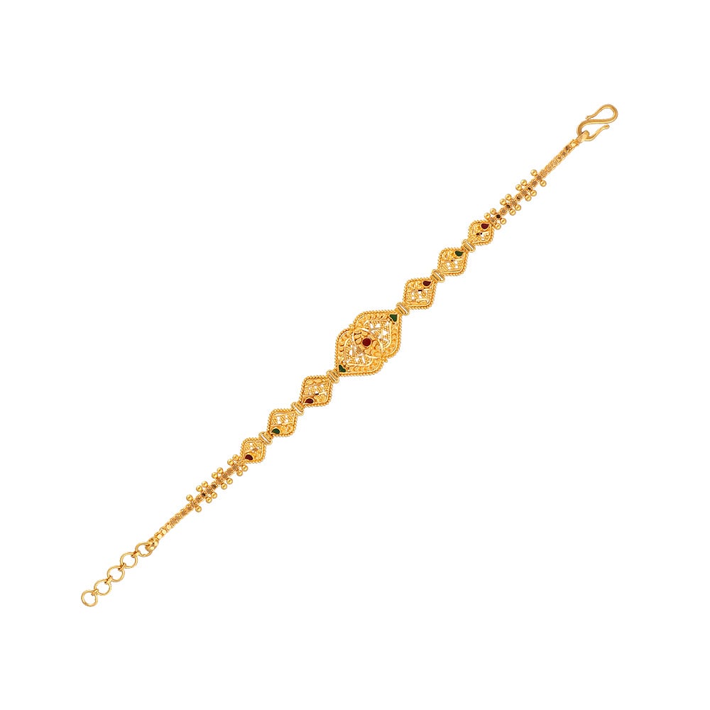 SNJ Gold Bracelet For Women at Rs 4500 in Rajkot | ID: 22999654148