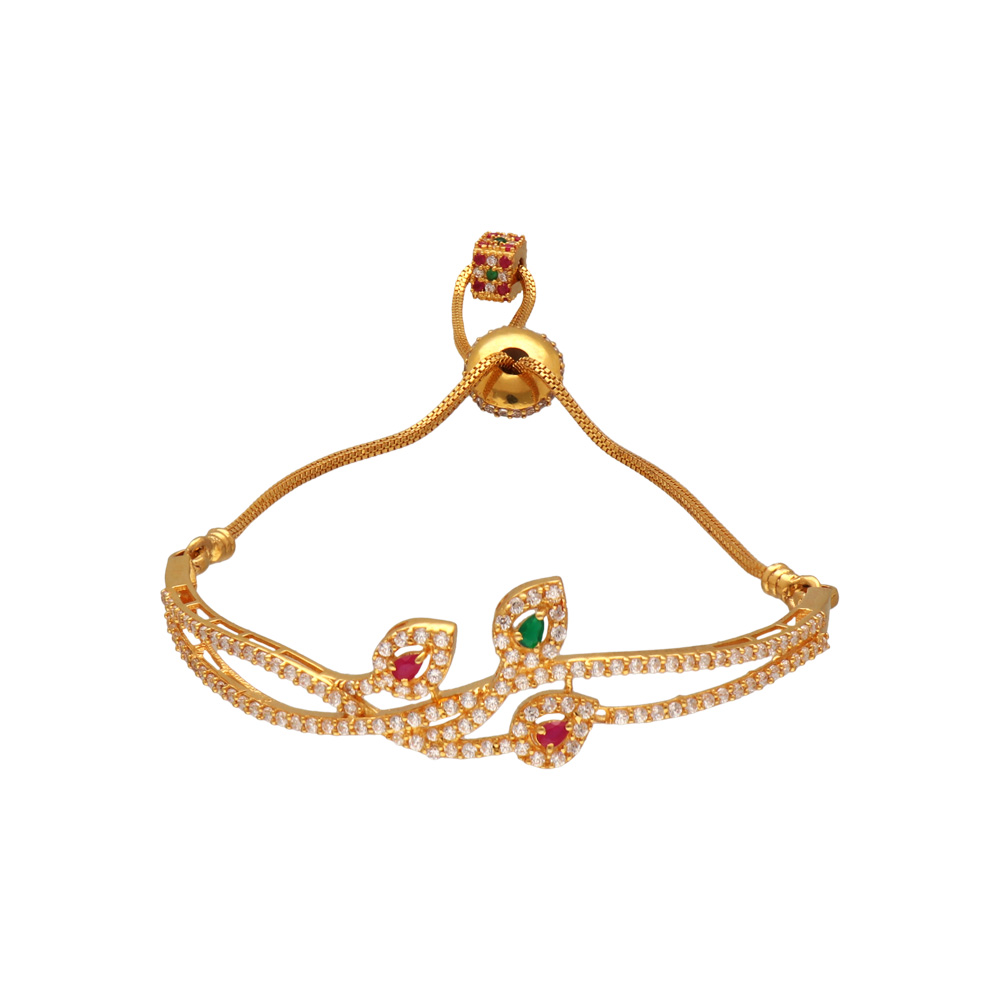 22k Gold Designer Stylish Bracelet Men's exclusive 916% casting CZ bracelets  25 | eBay