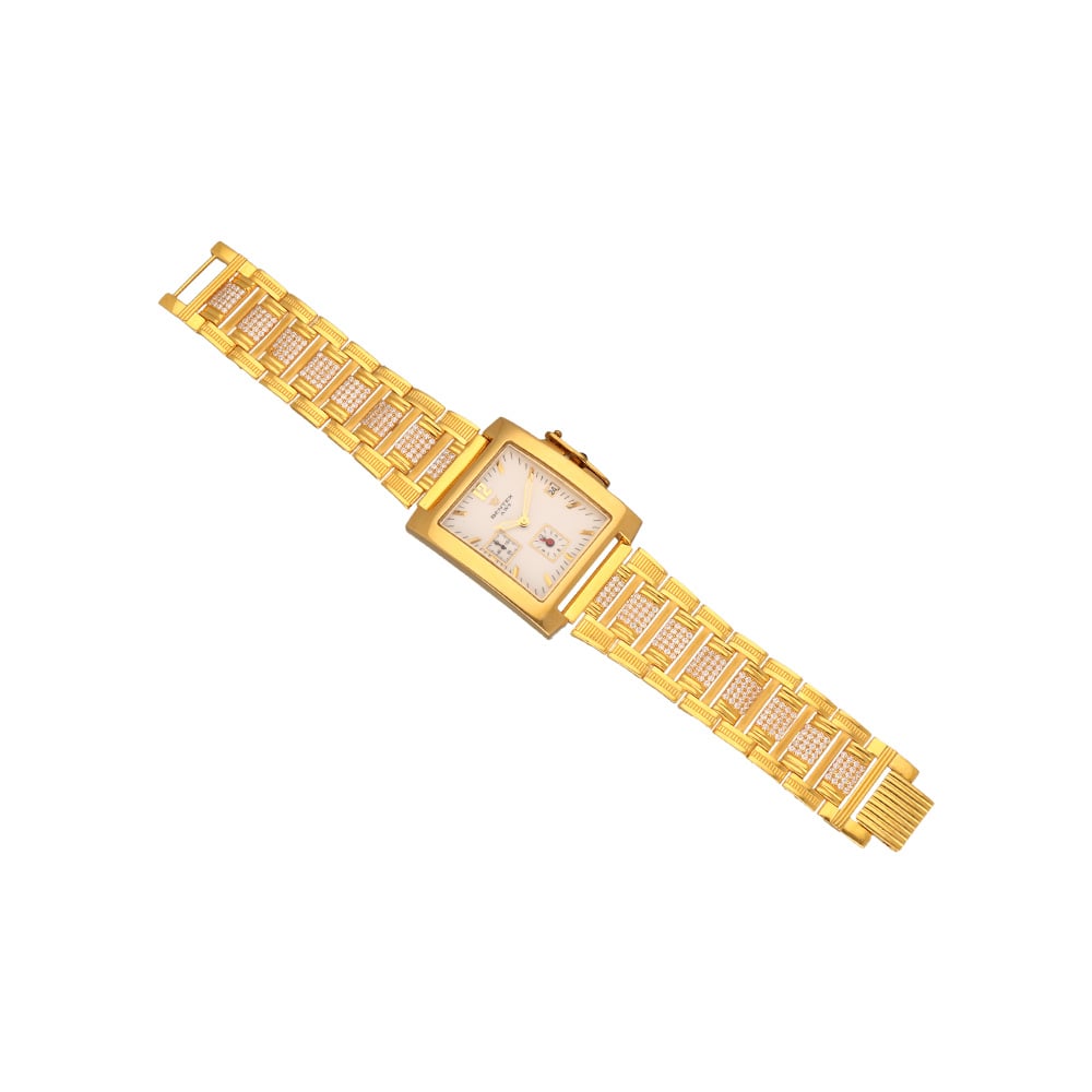 bentex SHIV gold plated rudraksh bracelet for mens size 22 CM for mens
