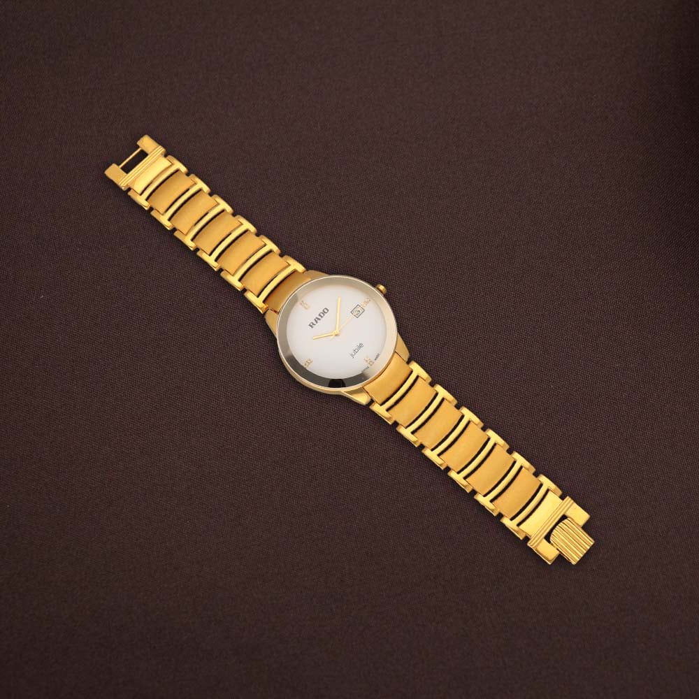 Round Luxury( Premium) Rado Gold Watch For Men, For Personal Use at Rs  3799/piece in Surat