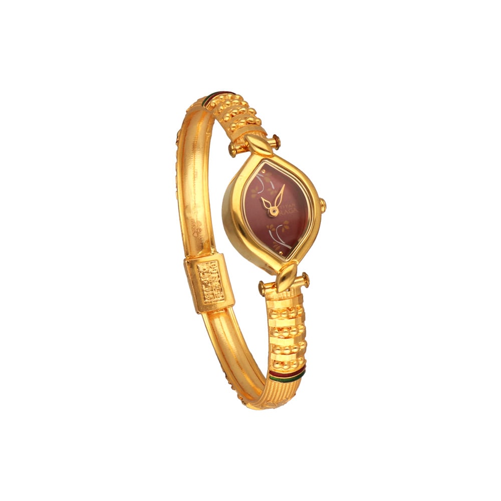 TITAN Raga Beige Dial Rose Gold Metal Strap Watch NP2540WM06 – The Watch  Factory ®